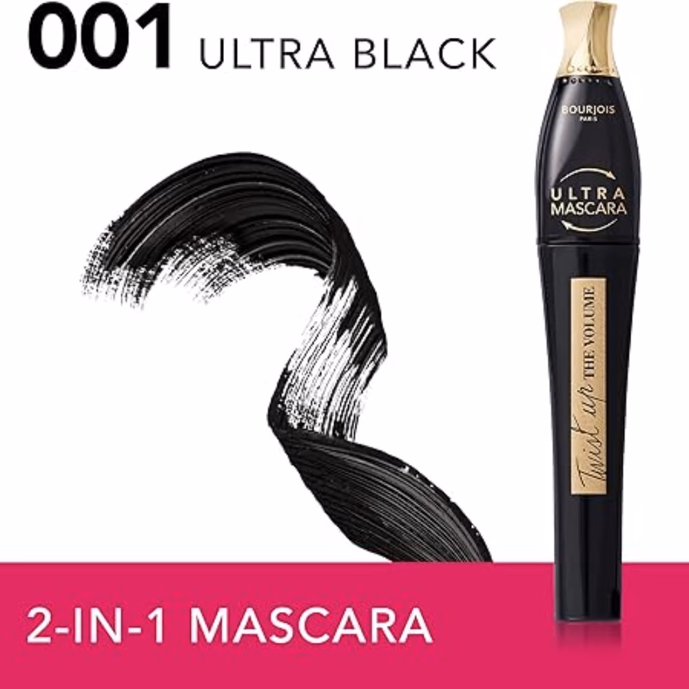 Bourjois Twist Up Mascara 001 Ultra Black 8ml 2