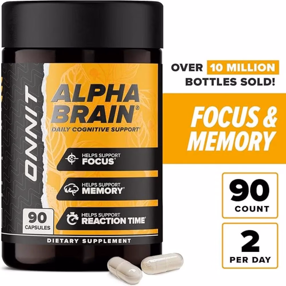 Onnit Alpha Brain 90 Capsules  2