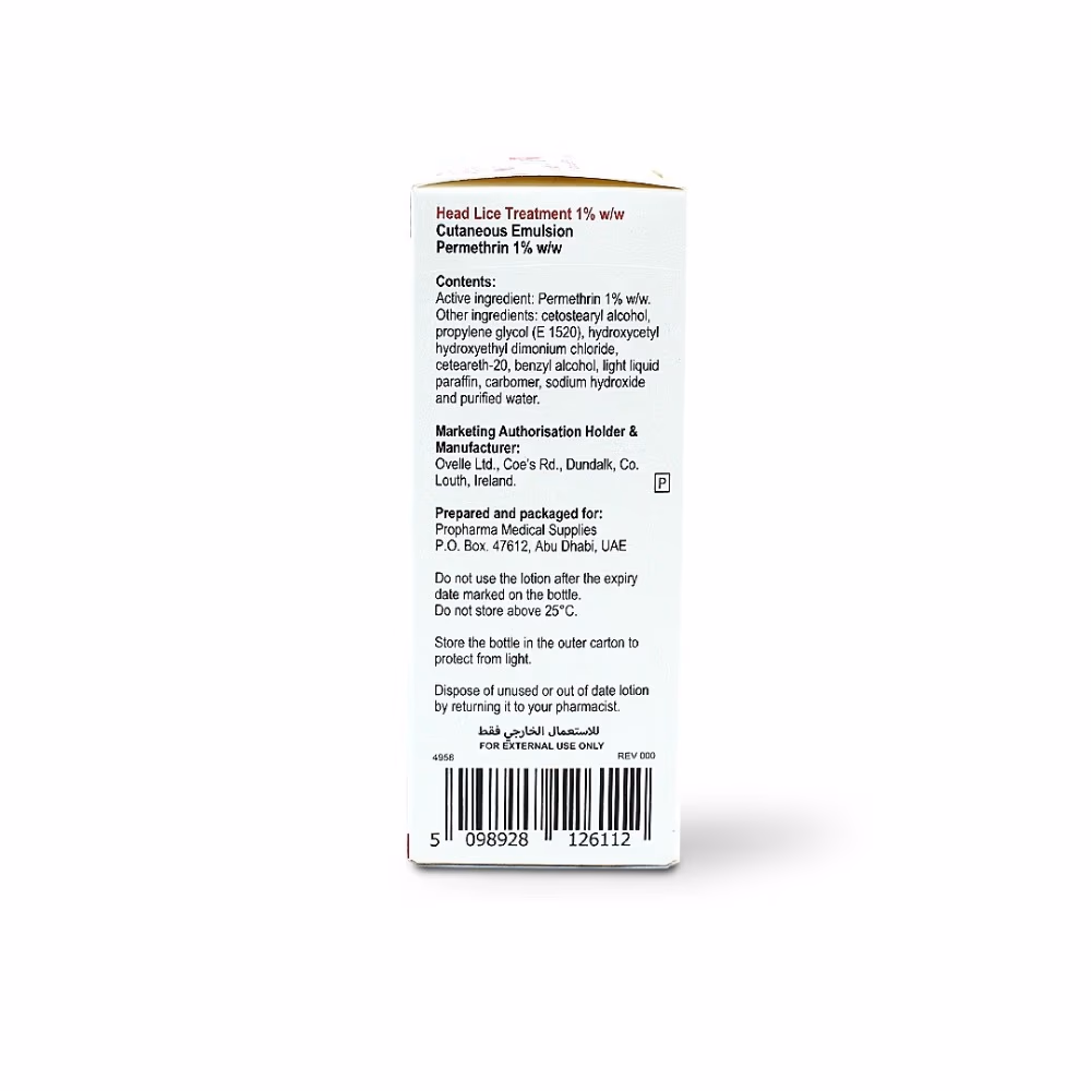 Lythrin Head Lice Treatment Emulsion 59ml 2