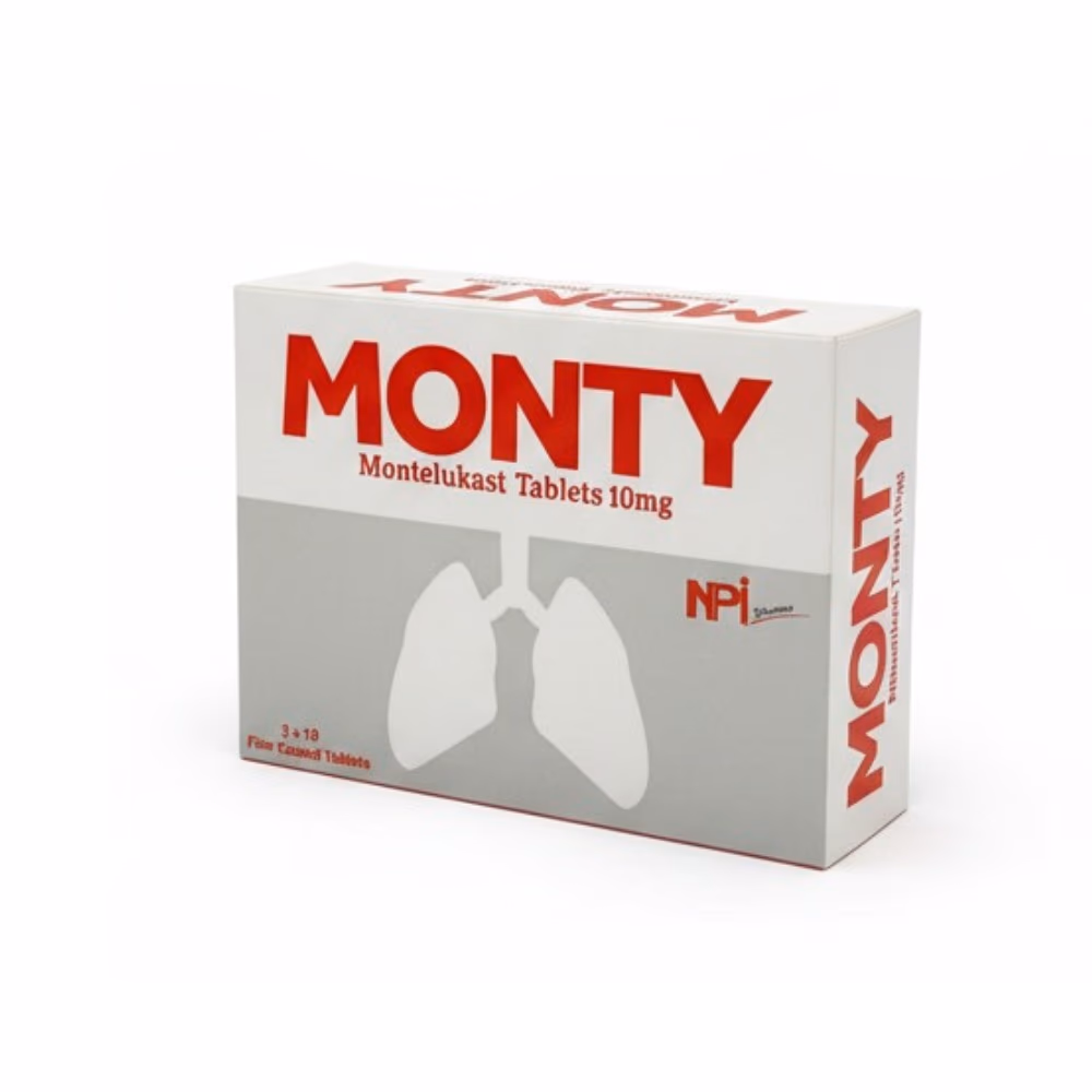 Monty 10mg Tablets 30s 2