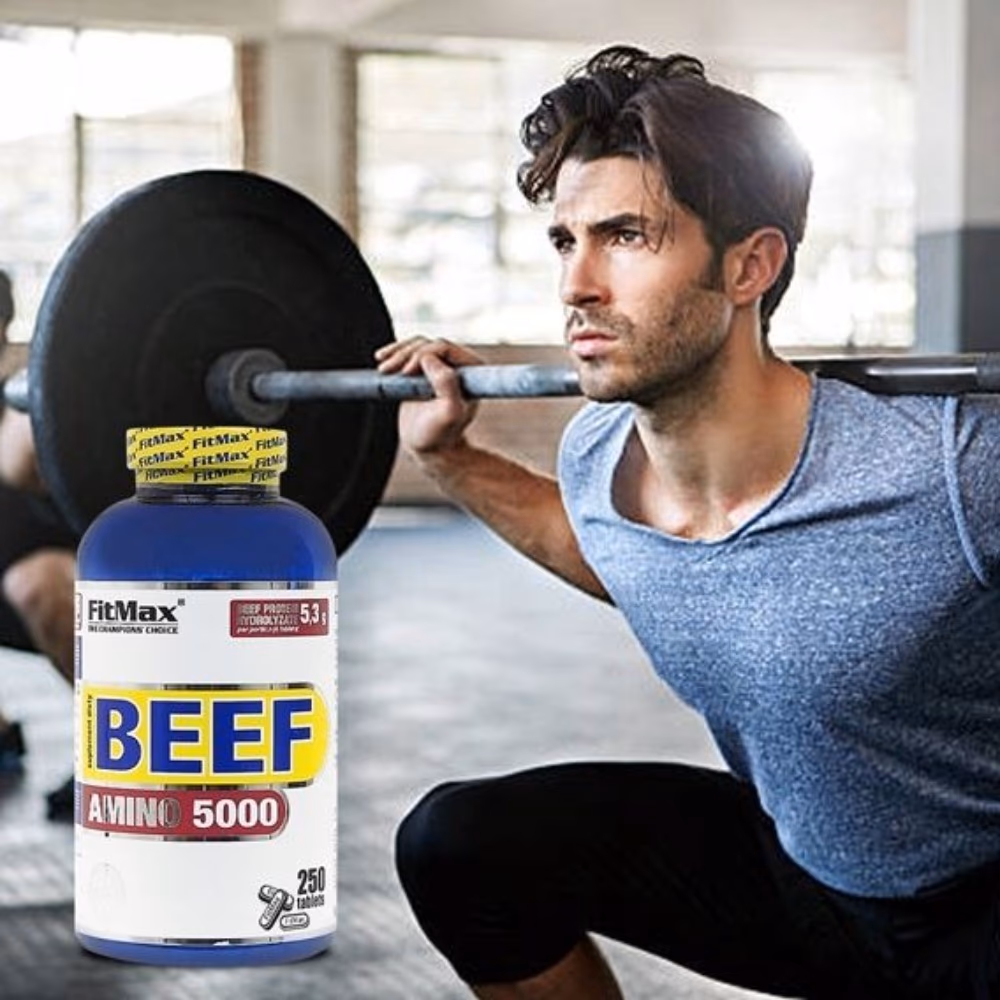 Fitmax Beef Amino 5000 - 250 Tablets 5