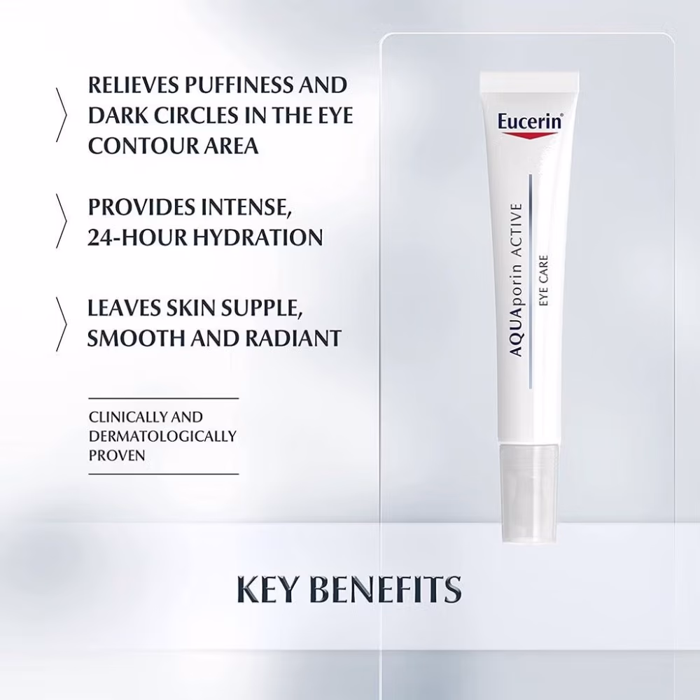 Eucerin Aquaporin Active Eye Cream 15ml 3
