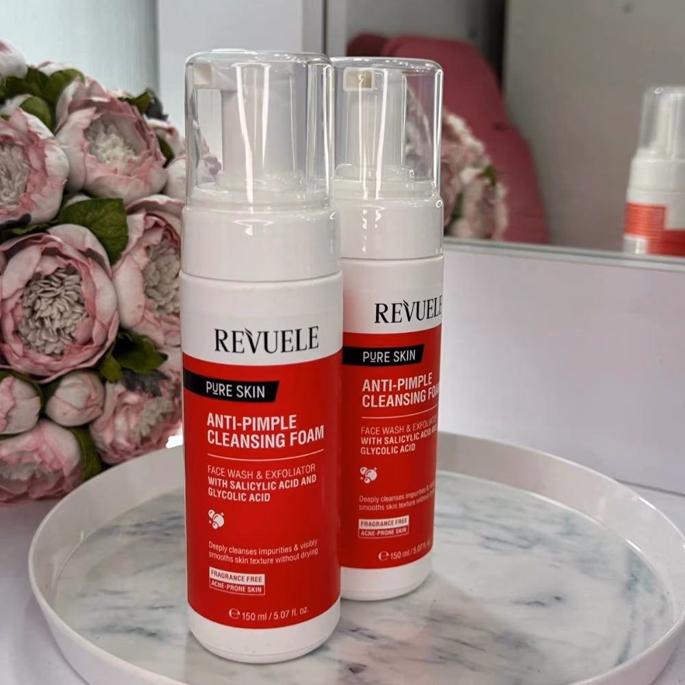 Reveule Pure Skin Anti-Pimple Cleansing Foam 150ml 2