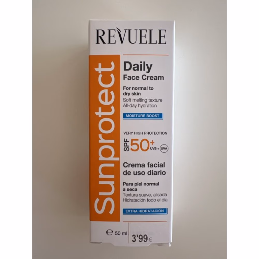 Revuele - Extra hydration facial sunscreen Sunprotect SPF50+ - Normal to dry skin 2