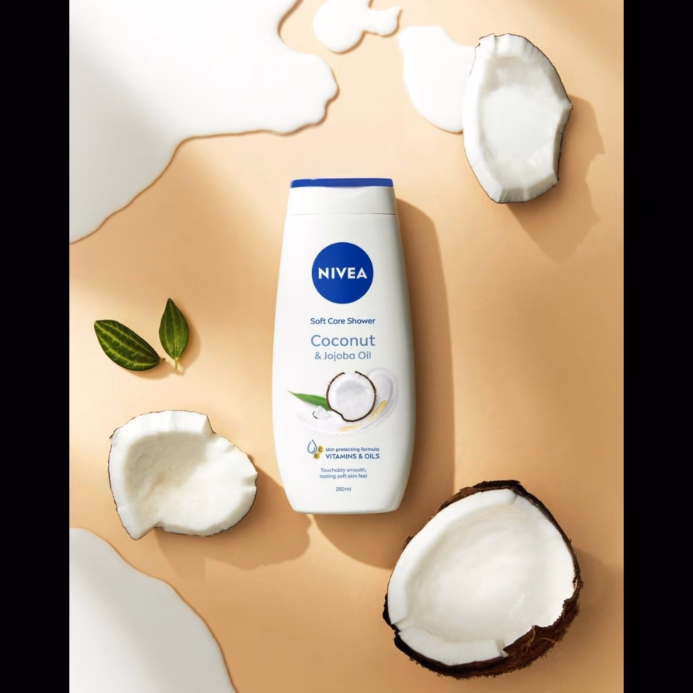 NIVEA Shower Cream Coconut & Jojoba Oil 250ml 4