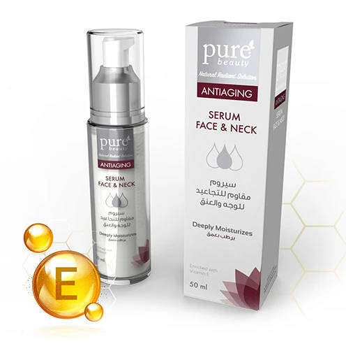 Pure Beauty Anti-Aging Serum for Face And Neck 50ml 2
