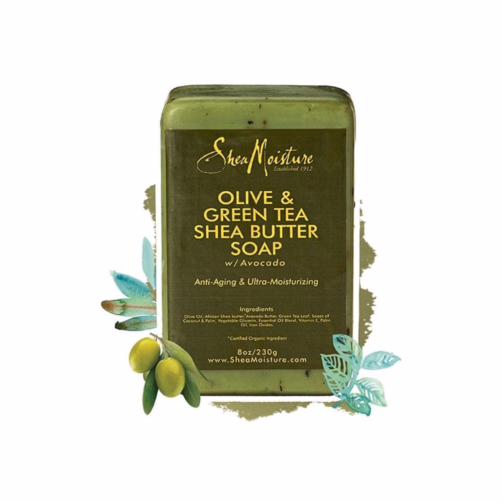 Shea Moisture Olive and Green Tea Shea Butter Soap 230g 3