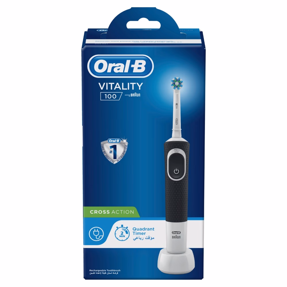 Oral-B Vitality 100 Black Toothbrush 2