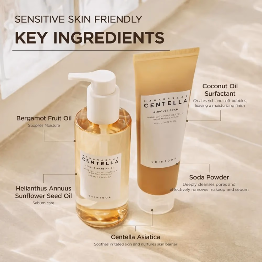 Centella Double Cleansing Duo 5