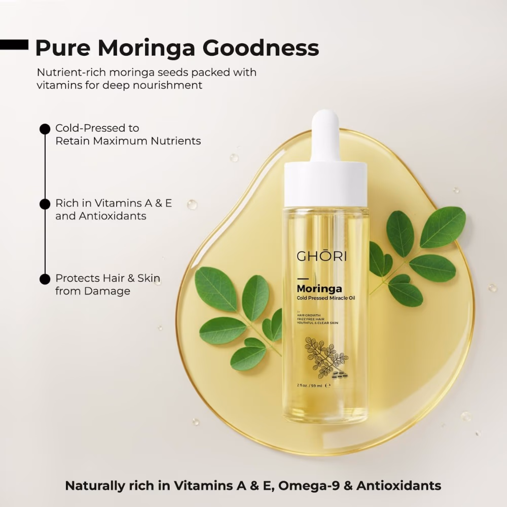 Ghori Moringa Cold Pressed Miracle Oil 59Ml 3