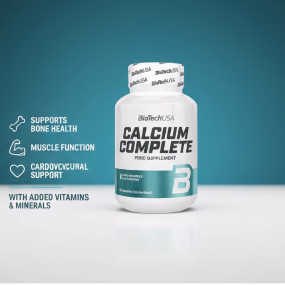 BioTech USA Calcium Complete - 90 Capsules 3