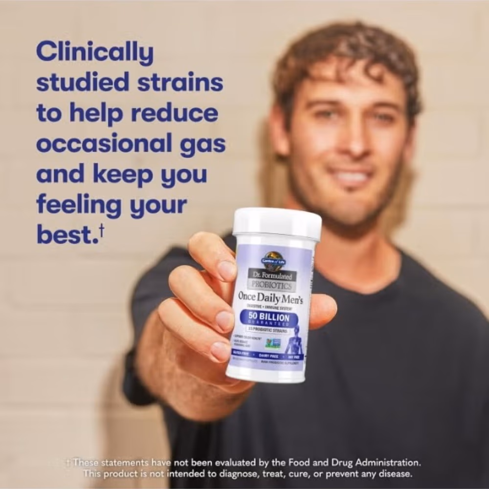 Garden Of Life Dr. Formulated Probiotics Once Daily Men 50 Billion Capsules 30S 4