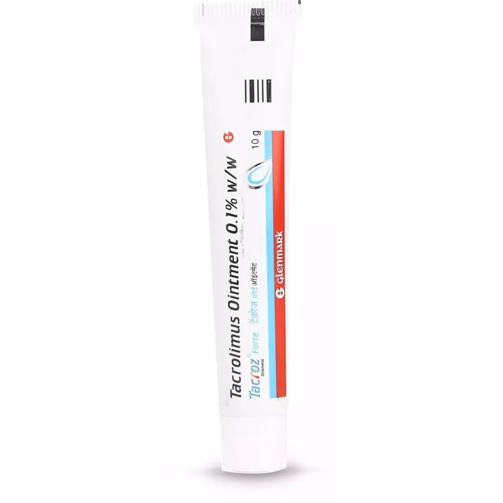 Tacroz Forte 0.1% Ointment 10g 3