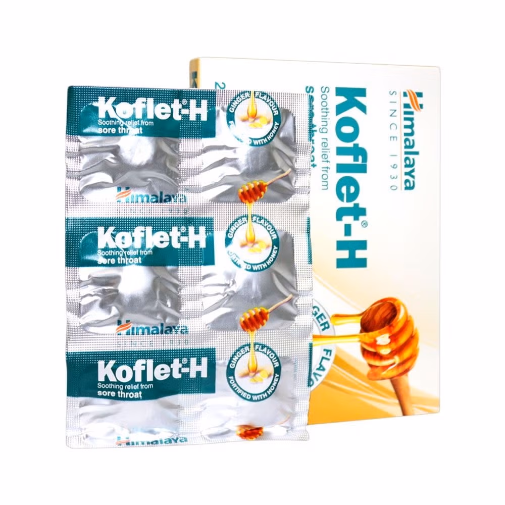 Himalaya Koflet-H Ginger Lozenges 12s 4