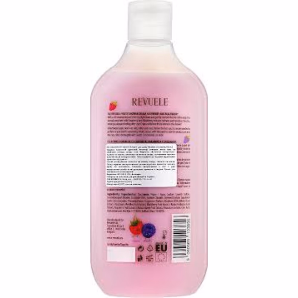 Revuele Fruity Shower Cream with Raspberry &amp; Blackberry 500ml 2