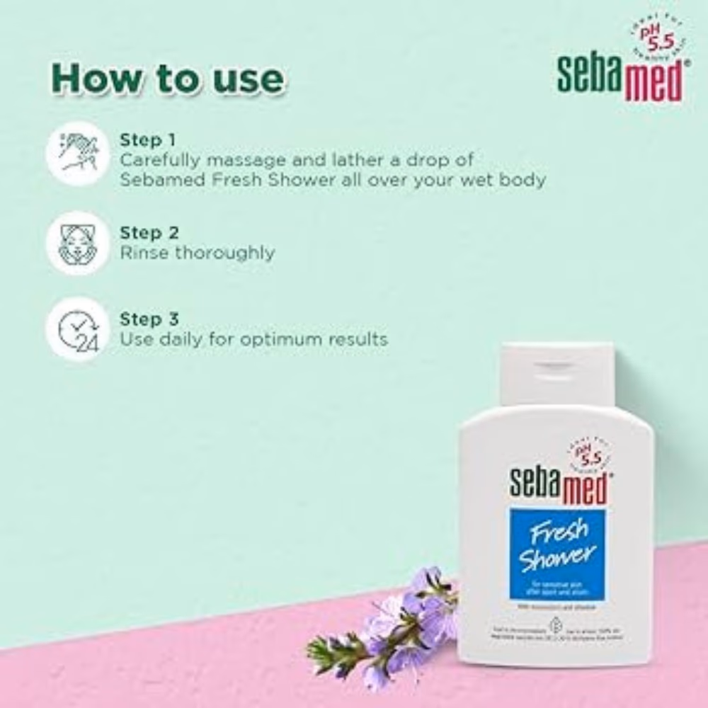Sebamed Shower Fresh Gel 200ml 3