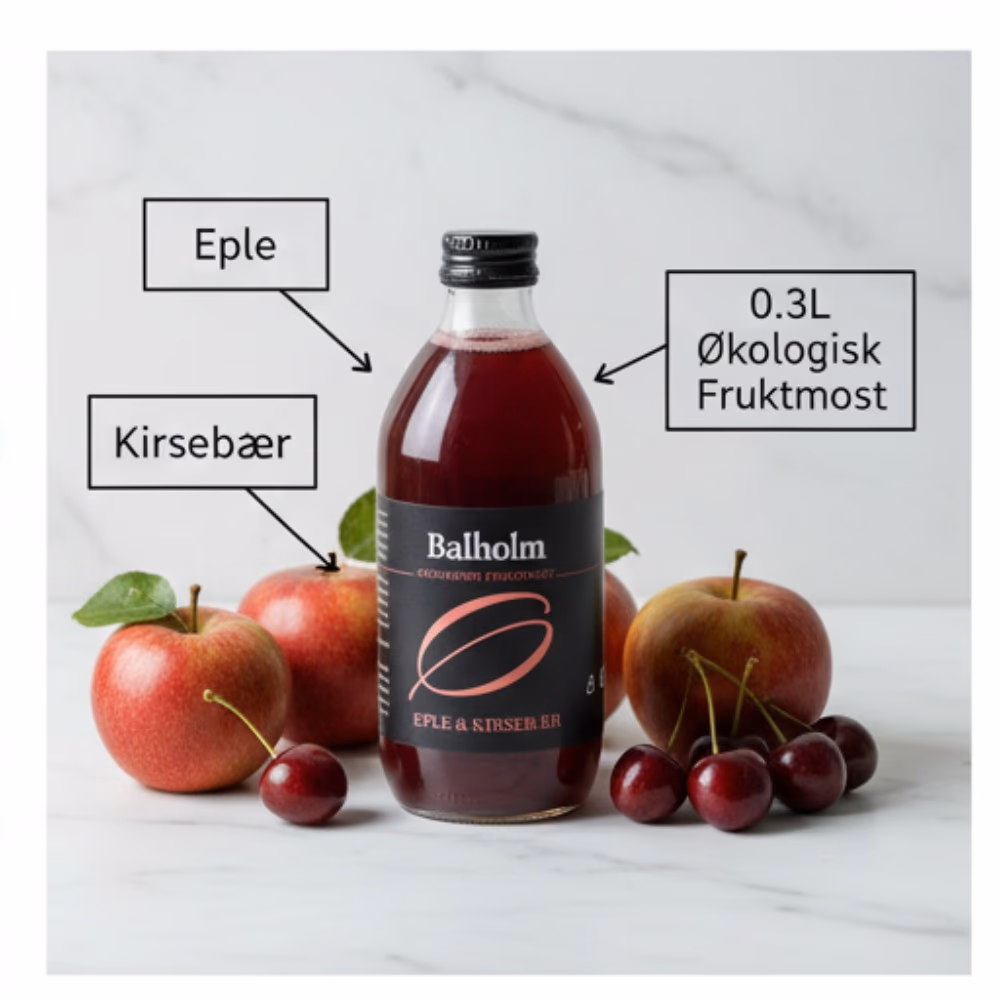 Balholm Apple & Cherry Juice 0.33L 3