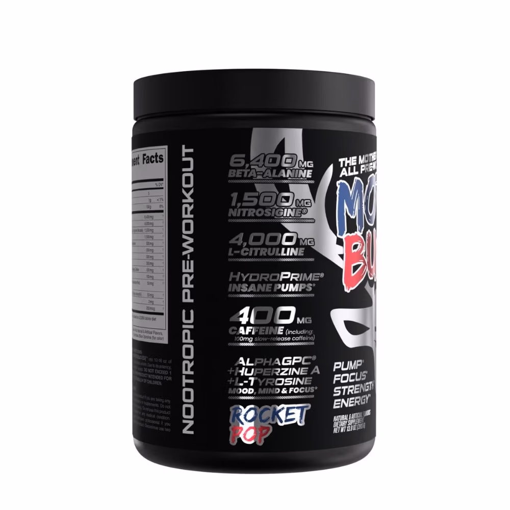 Mother Bucker Pre-Workout – Rocket Pop Flavor, 20 Servings 4