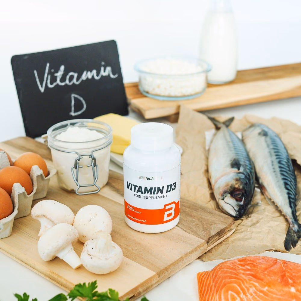BioTechUSA Vitamin D3 60 Tablets 4