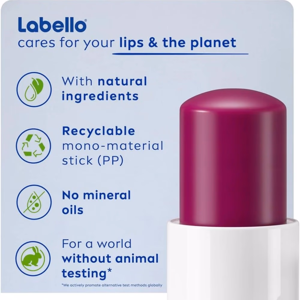 Labello Blackberry Shine Lip Balm 4.8g 3