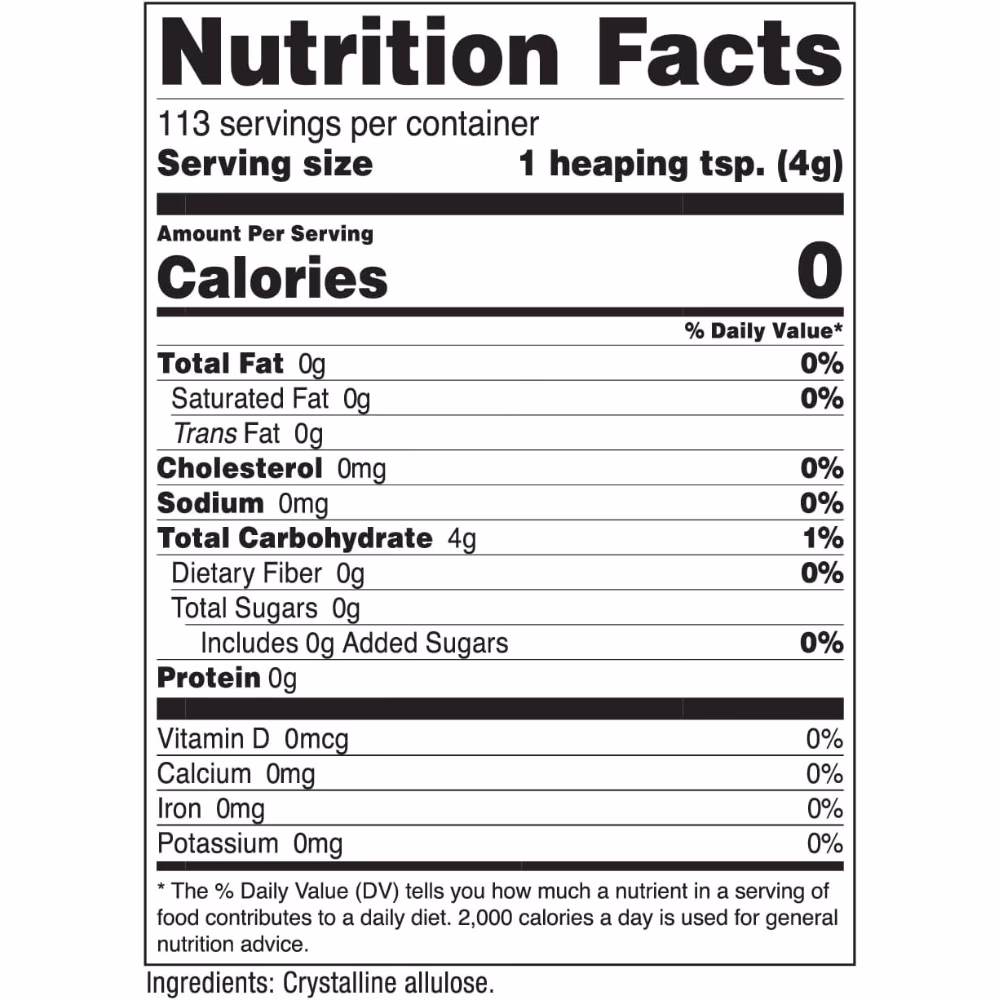 Nutricost Pantry Allulose 454g 5