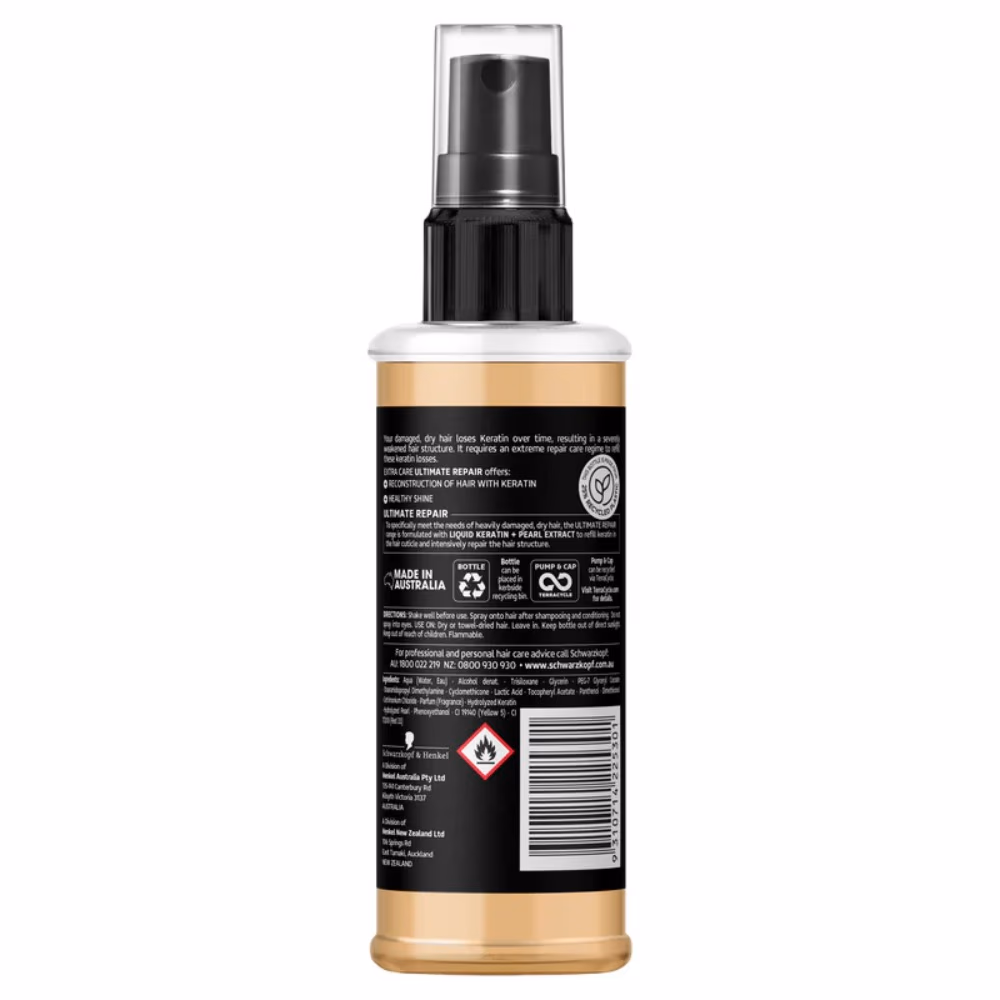 Schwarzkopf Extra Care Ultimate Repair Gloss Treatment Spray 2