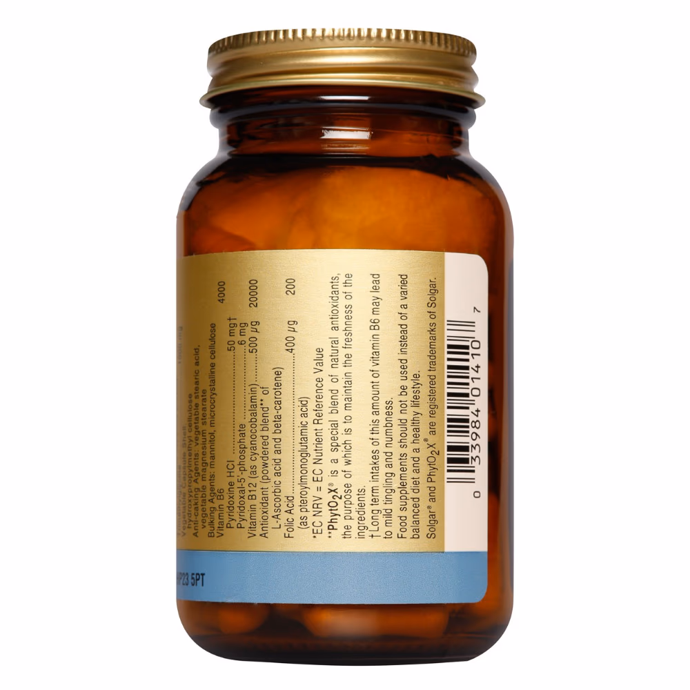 Solgar Homocysteine Modulators Capsules 120s 2