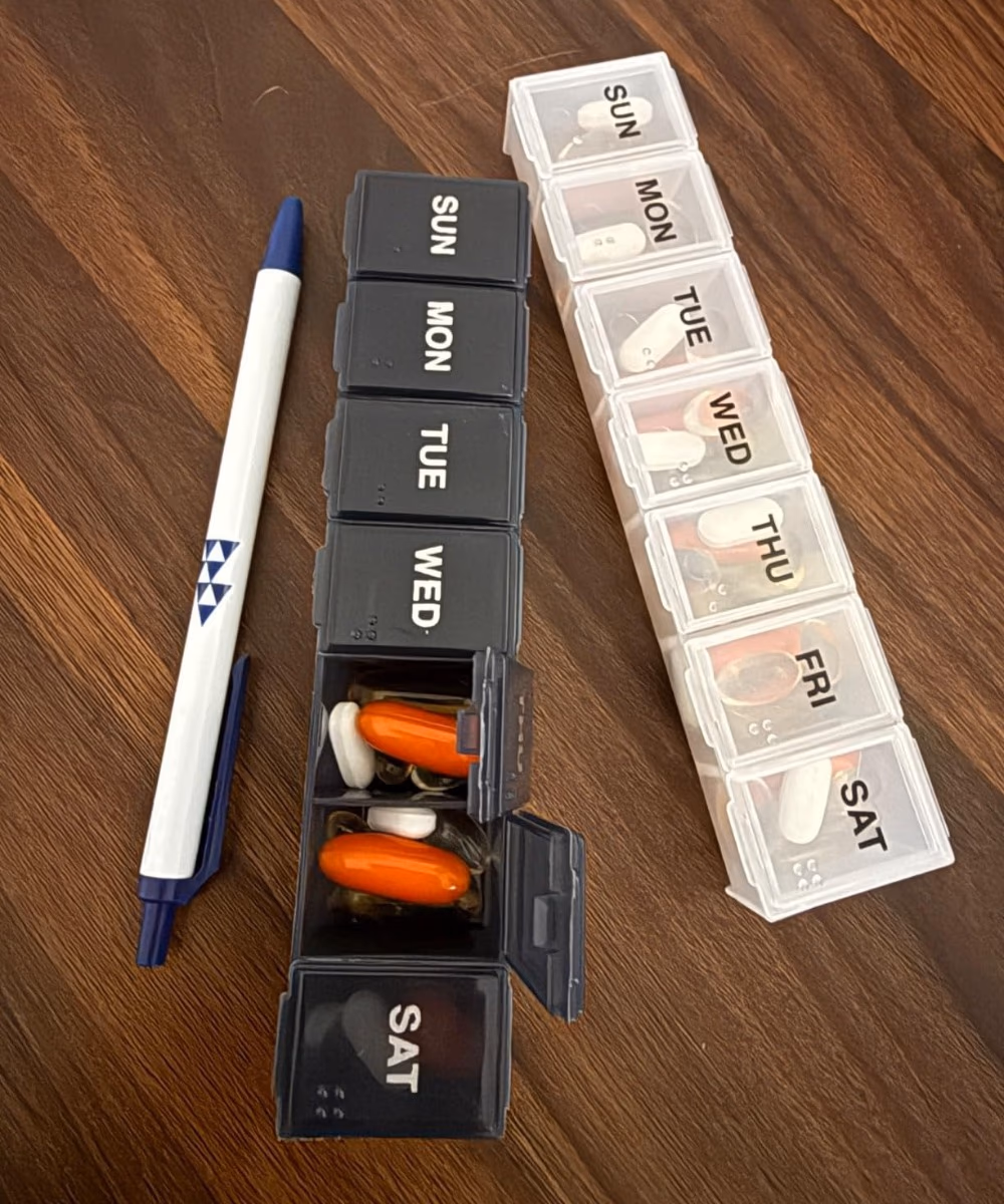 EzyCare 7 Day Classic Pill Planner Large 3