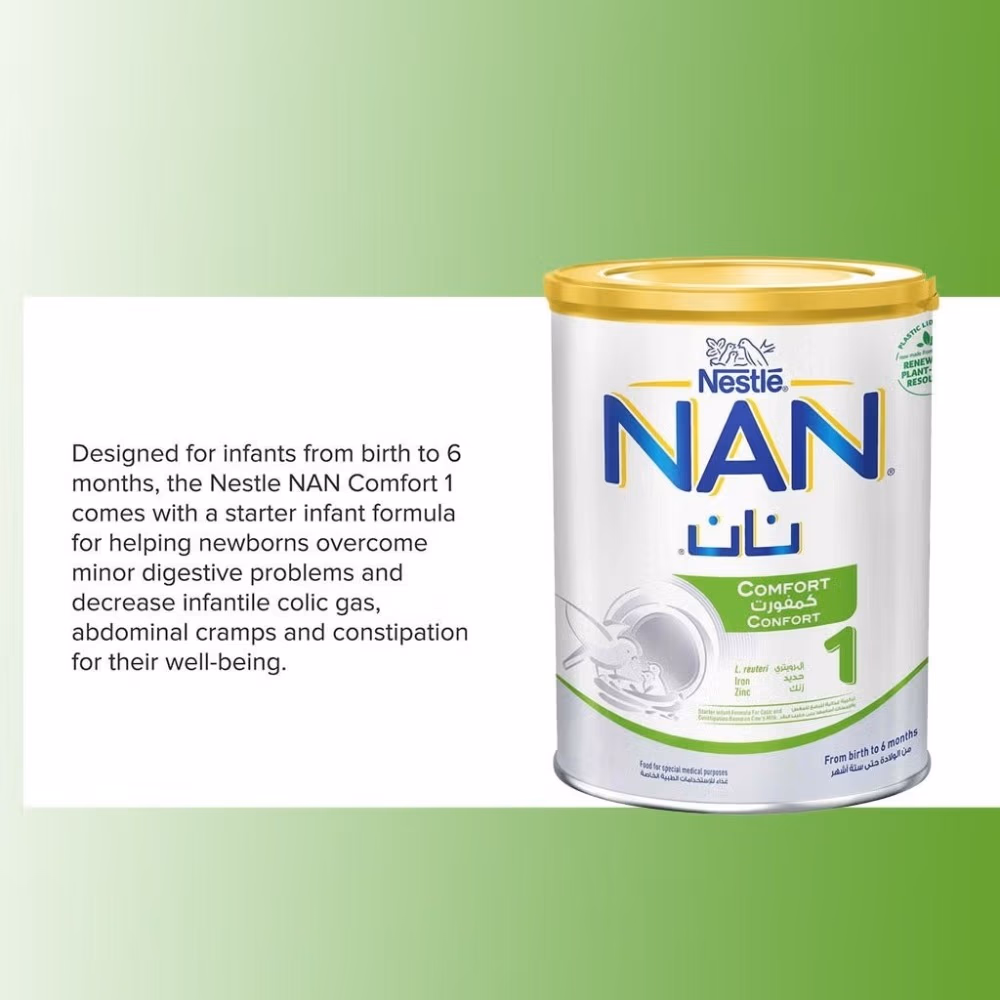Nestle Nan Comfort Stage 1 Baby Milk Formula -400Gm 2