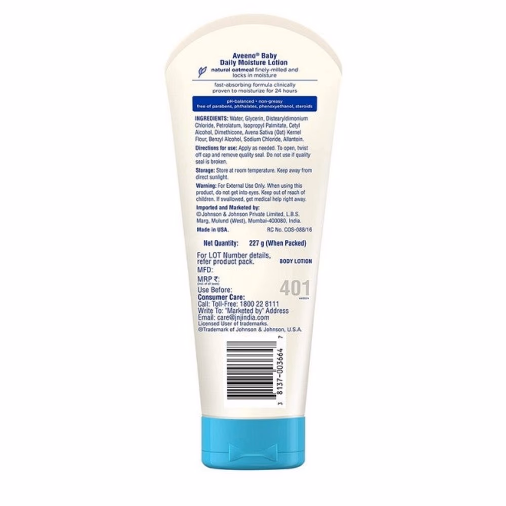 Aveeno Baby Daily Moisture Lotion 227g 2