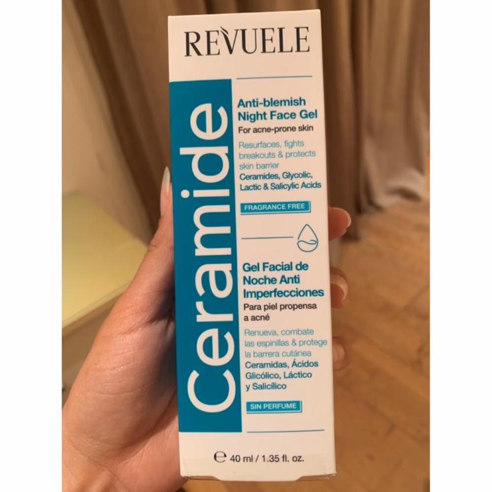 Revuele Ceramide Anti Blemish Night Face Gel 40ml 2