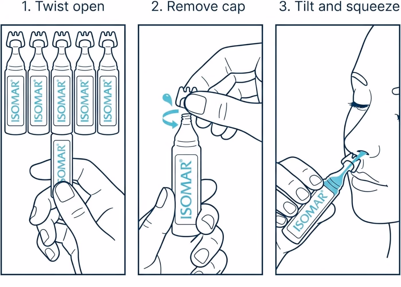 Isomar Daily Hygiene Vials Isotonic 20s 4