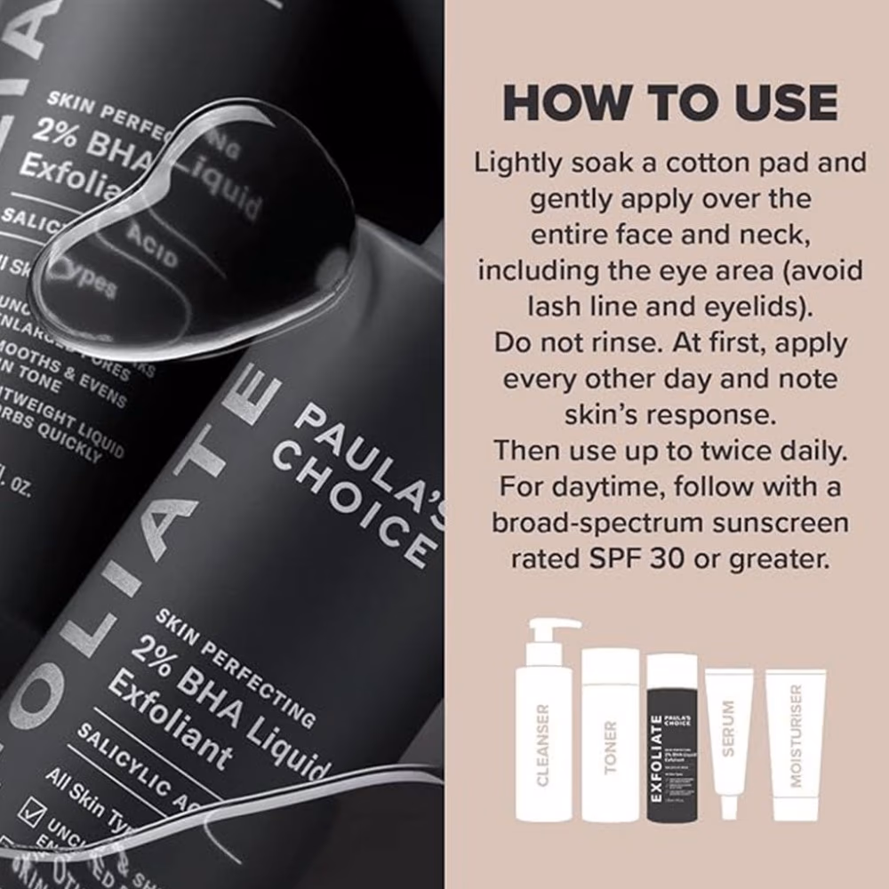 Paula's Choice Exfoliate 2% Bha Liq Exfoliant 118Ml 2