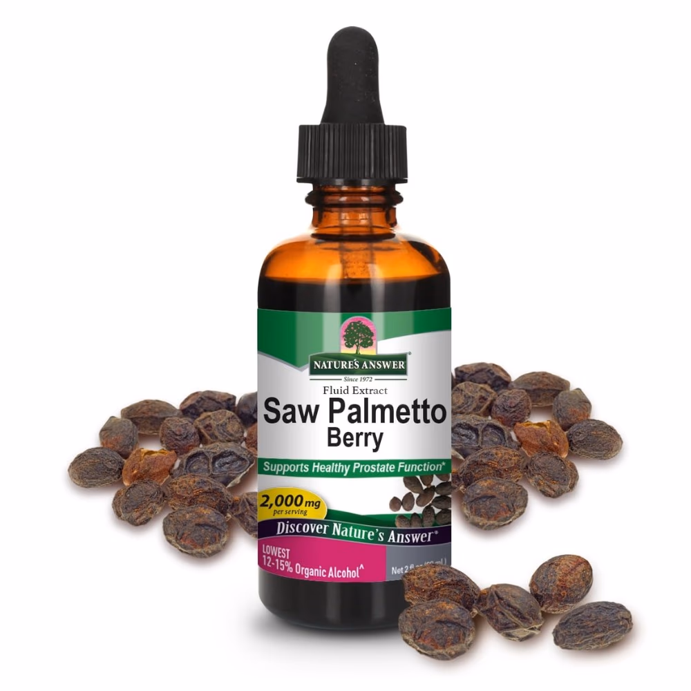 Natures Answer Saw Palmetto Berry 2000mg Drops 30ml 4
