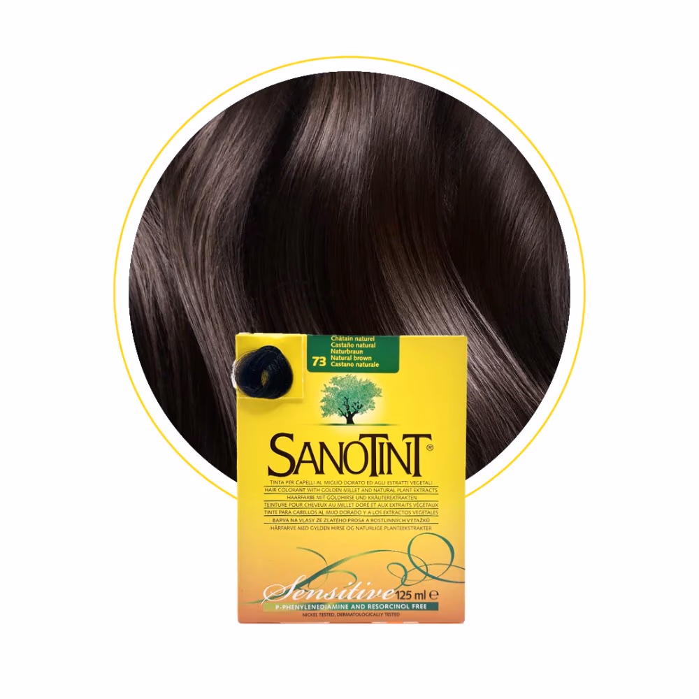 Sanotint Hair Color 73 Natural Brown 4