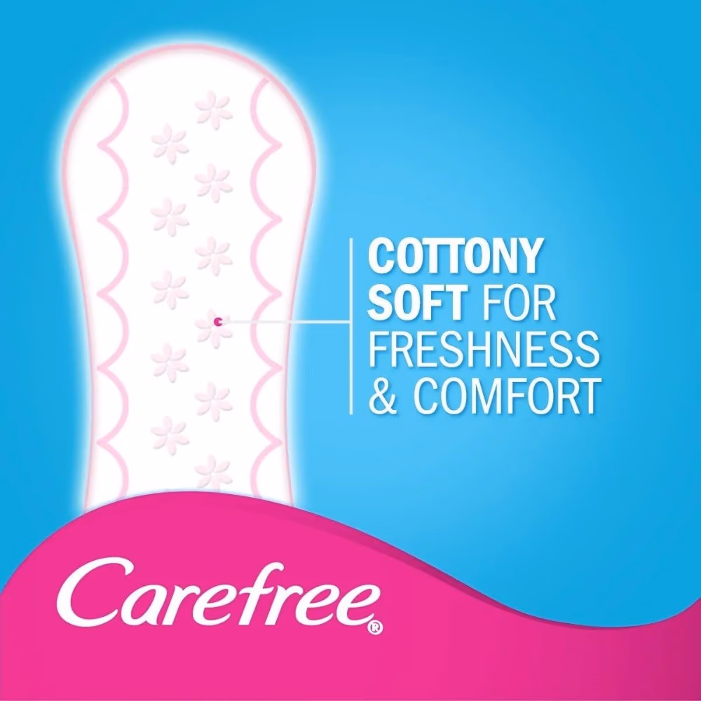 Carefree Breathable Unscented Panty Liners – 20 Count 3