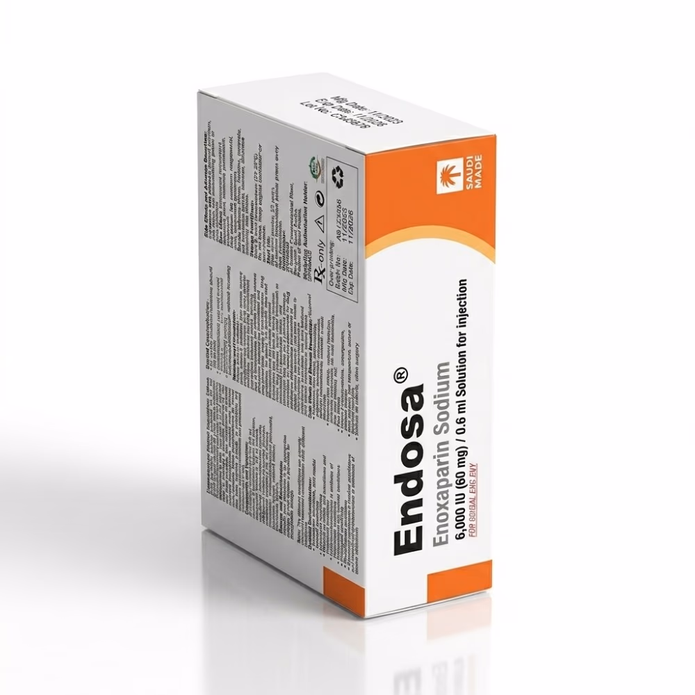 Endosa 60mg/0.4ml Pre-Filled Syringes Pack of 2 3