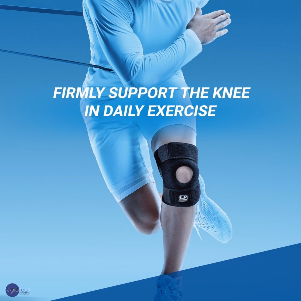 LP 733 Knee Support with Stays - Black 2