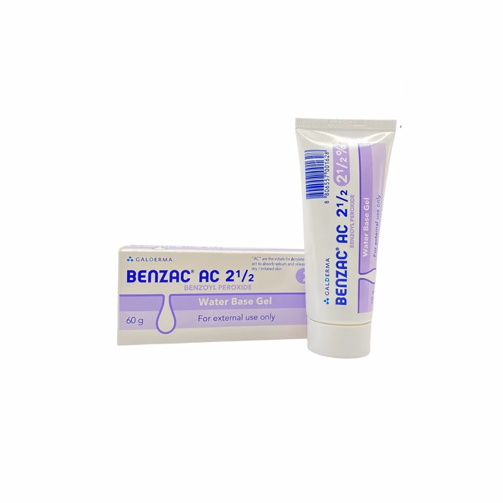 Benzac AC Gel 2.5% 60 g – Dermatologist Recommended Acne Care 5