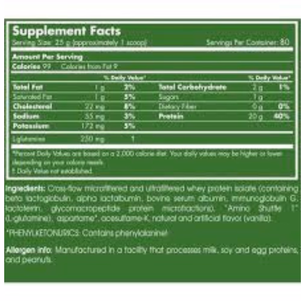 Scitec Whey Isolate Vanilla 2000g 2