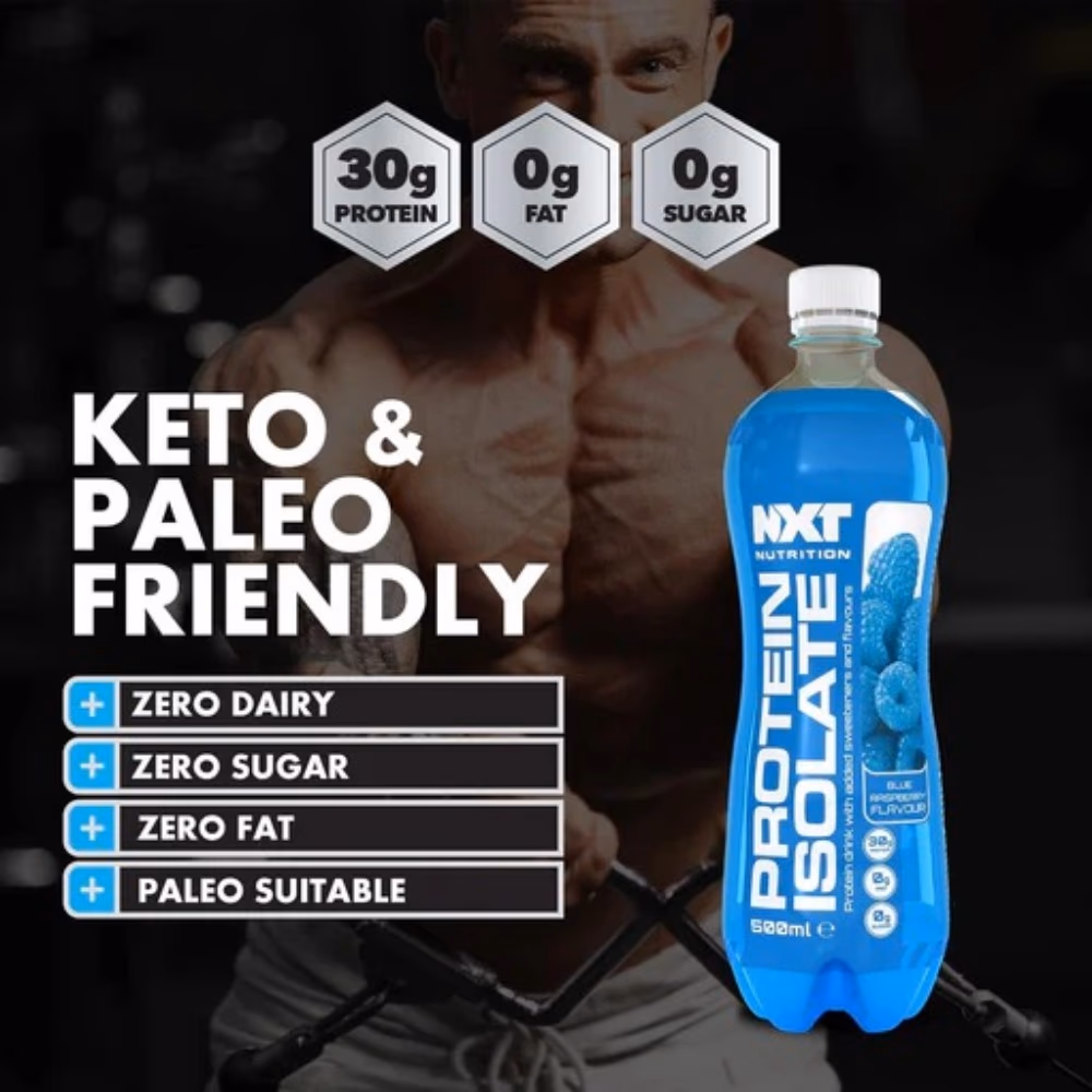 NXT Protein Isolate Ready To Drink Blue Raspberry 500ml 2