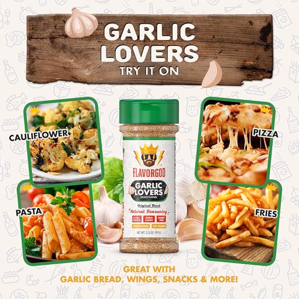 FlavorGod Spice Garlic Lovers 99g 4