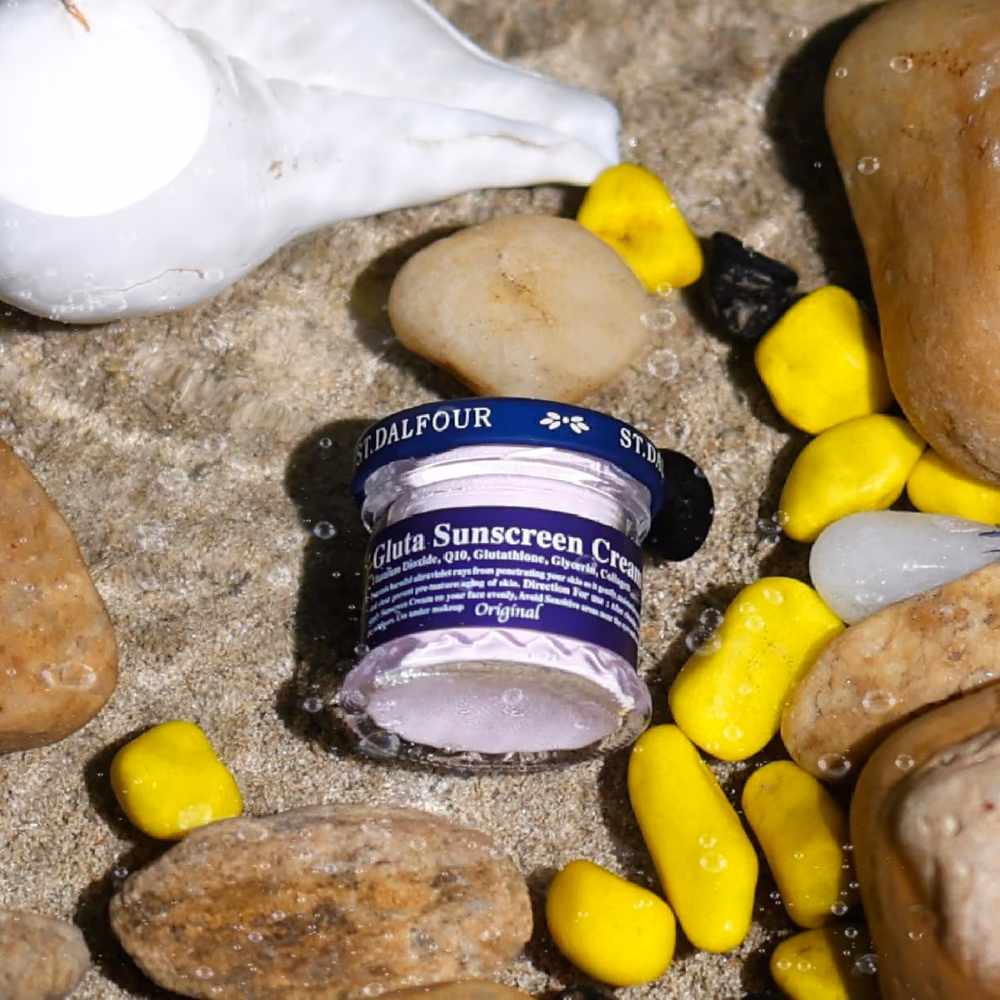 St Dalfour Gluta Sunscreen Original Cream 3