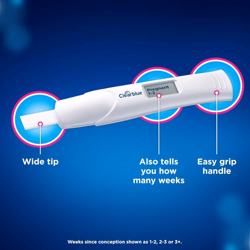 Clearblue Pregnancy Test with weeks Indicator - One Digital Test 5