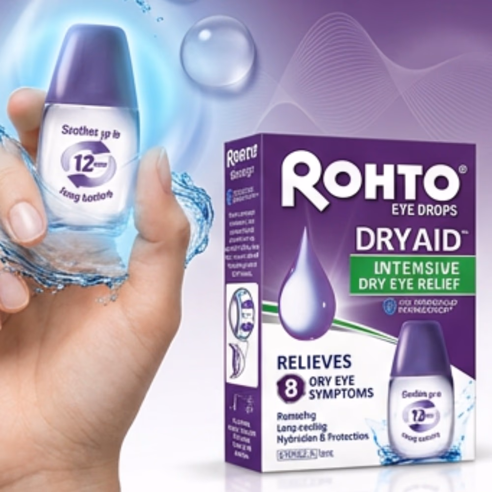 Rohto Dry-Aid Eye Drops 10ml 2