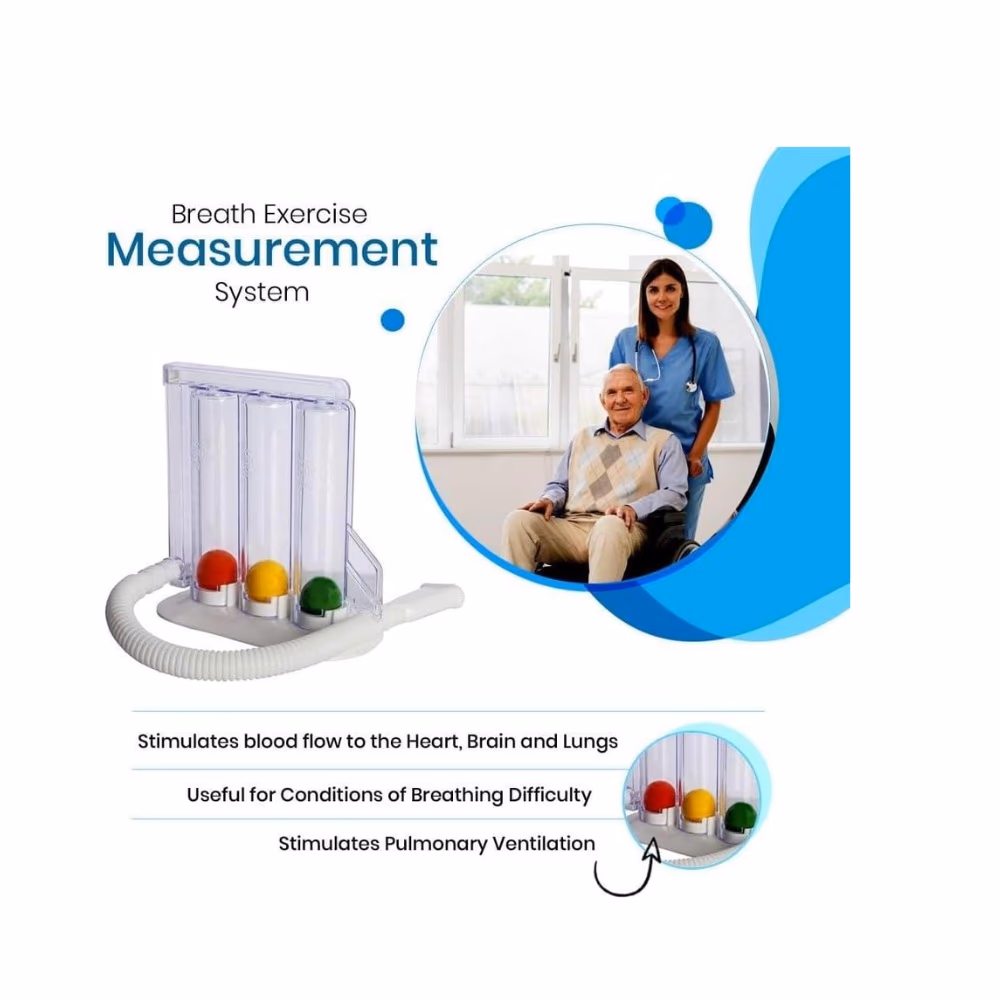 Bromed Respiratory Exerciser – Lung Capacity Training Device 2
