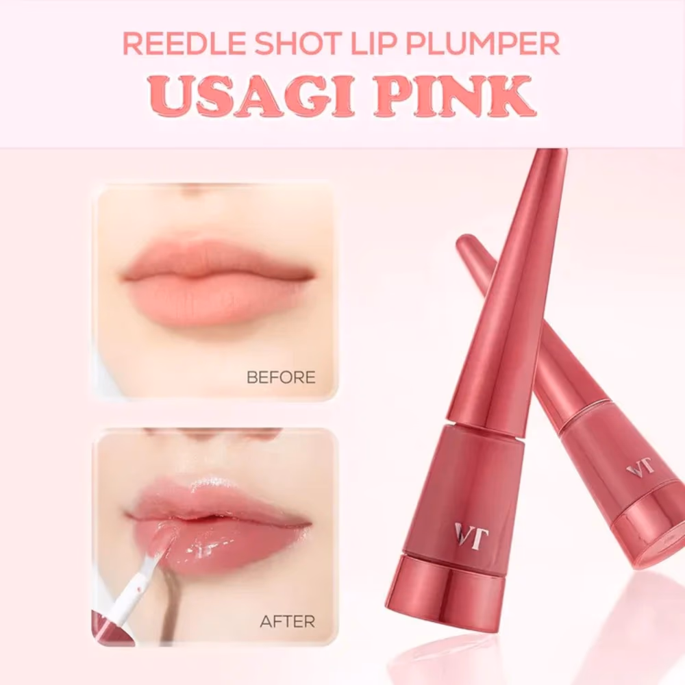VT Cosmetics Reedle Shot Lip Plumper Usagi Pink 2