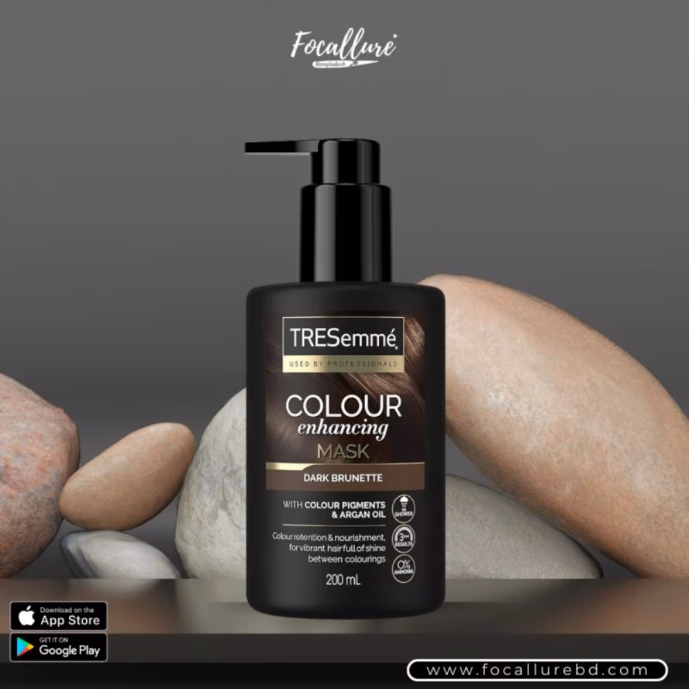 TRESemmé Colour Enhancing Mask Dark Brunette 200ml 3
