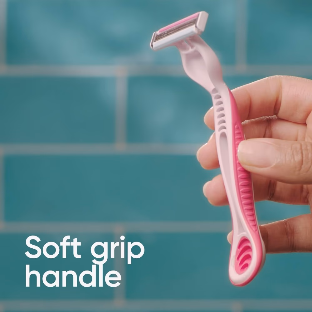 Gillette Simply Venus 3 Pink Disposable Razors – 5 Pack 5