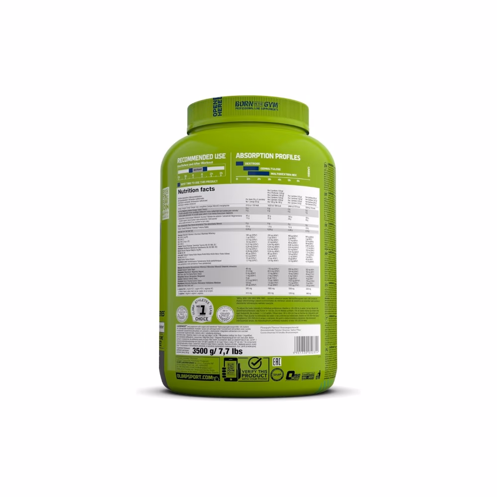 Olimp Sport Nutrition Instant Carbonox Blue Raspberry 3500g 3